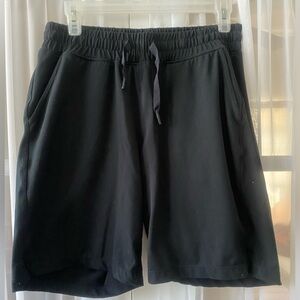 Black Athleisure Shorts